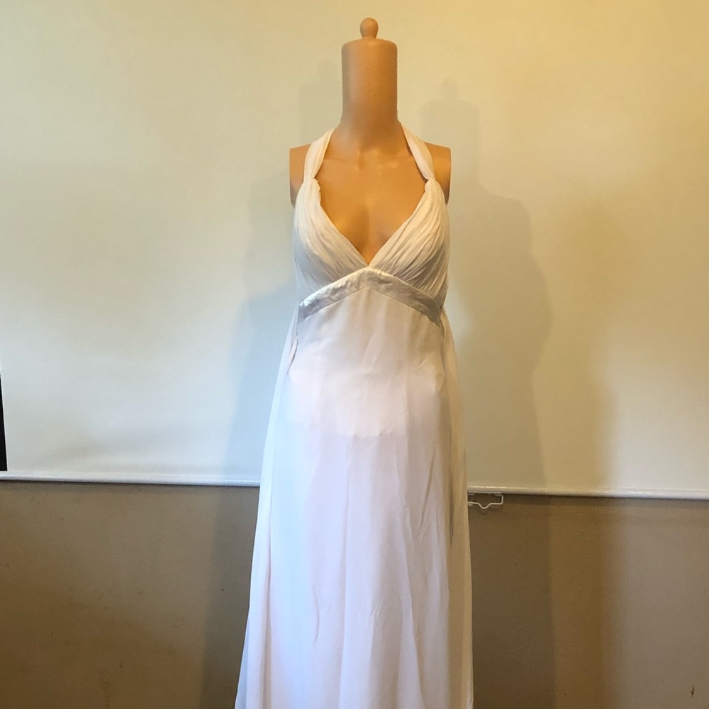 White gown